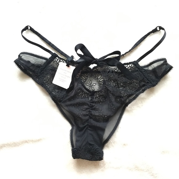 NWT S VS Designer Collection Swarovski Panty - Picture 4 of 4